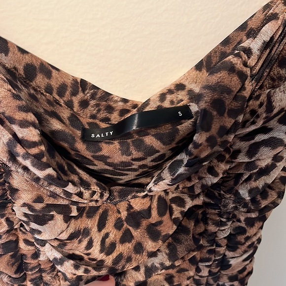 Salty brand cheetah print dress - Picture 6 of 7
